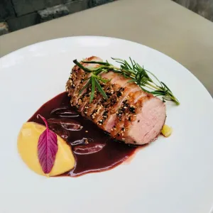 PAN-ROASTED DUCK BREAST at Tartine Saigon - Lumiere An Phu, Q2
