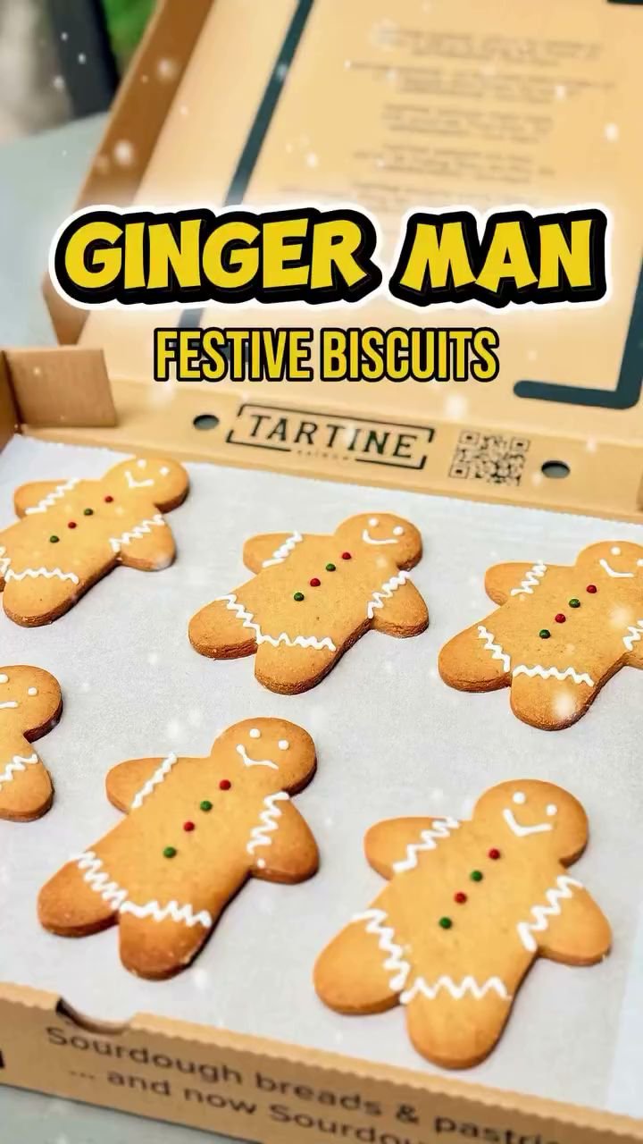 Ginger Man Festive Biscuits