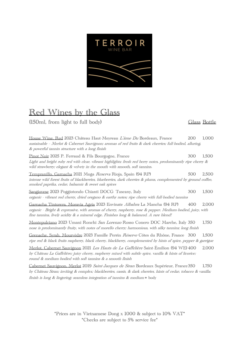 Terroir Wine Bar photo 7 in Thao Dien