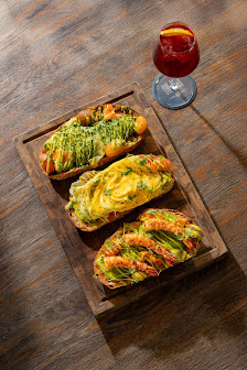 Open-Faced Sandwich Platter