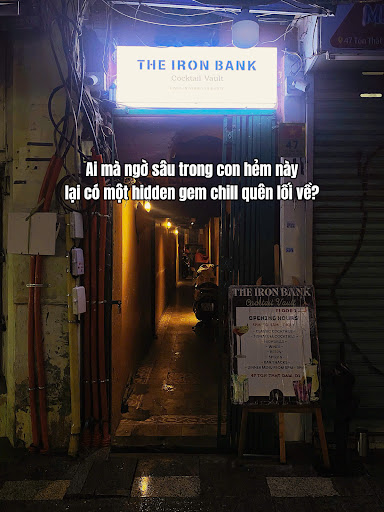 The Iron Bank - Cocktail Vault photo 8 in Thao Dien