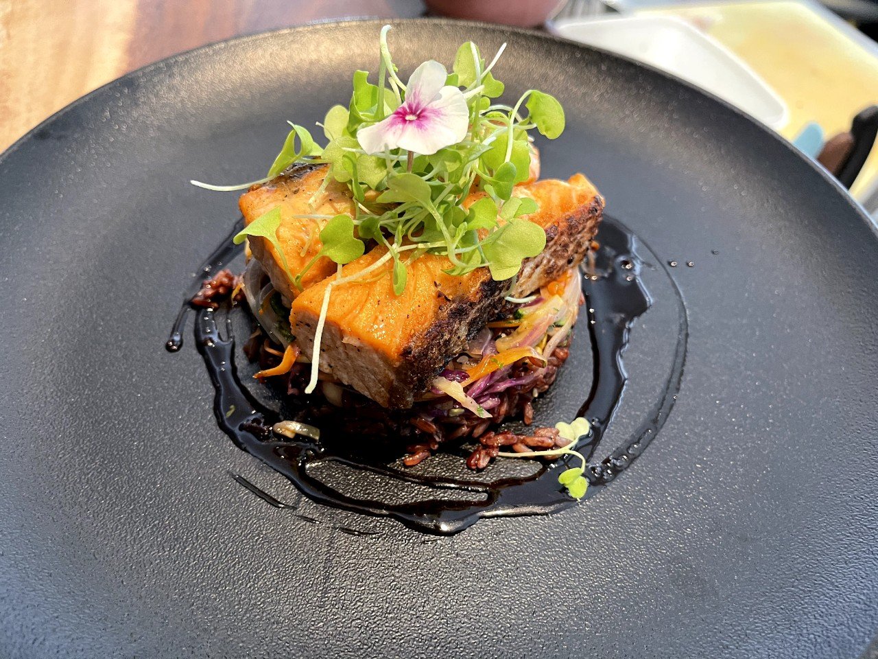 Roasted or Grilled Meat with Orange Sauce