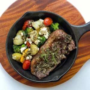 Mediterranean Beef Steak at THE LOOP