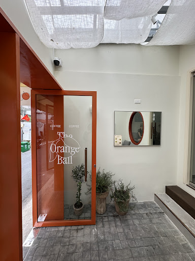 The Orange Ball Coffee shop in Thao Dien - exterior