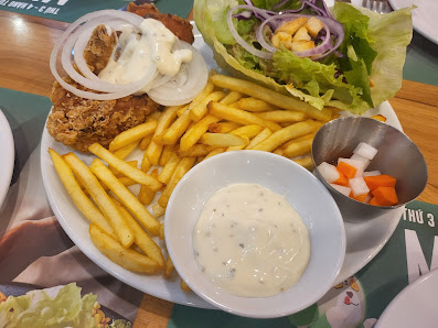 Sandwich with French Fries