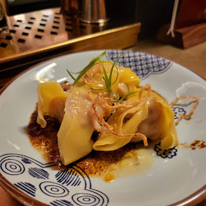 Golden Dumplings with Shredded Meat