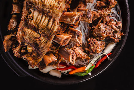 Braised Meat and Noodle Stew