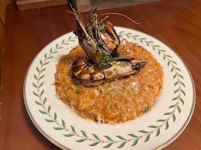 Grilled Shrimp over Rice