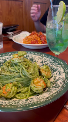 Shrimp Pesto Pasta