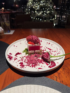 Red Berry Layered Cake