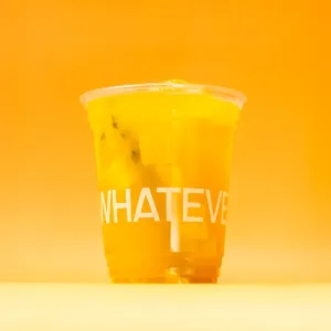Palm Nut Pineapple Tea at Whatever Cafe, Thao Dien