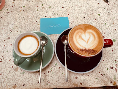 Cappuccino and Latte Art Coffee