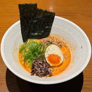 Spicy Ramen Noodles at Yakitori Ginza | gà nướng than hoa quận 2 | Japaneseizakaya